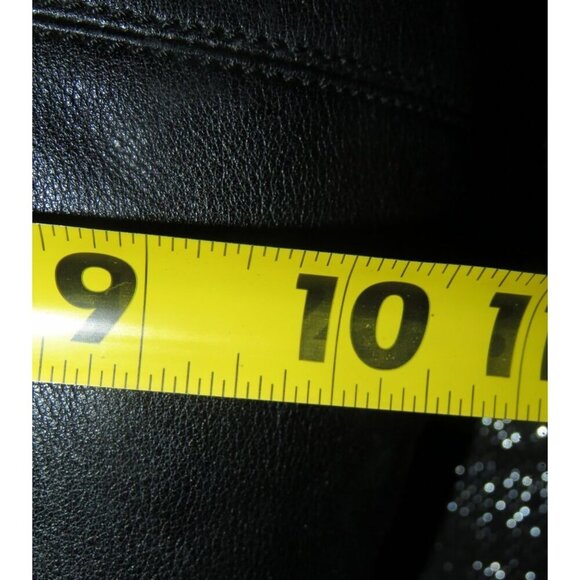 Coach 2010 Soho Black Leather Large Pleated Hobo Buckle Strap Shoulder Bag - Picture 13 of 14